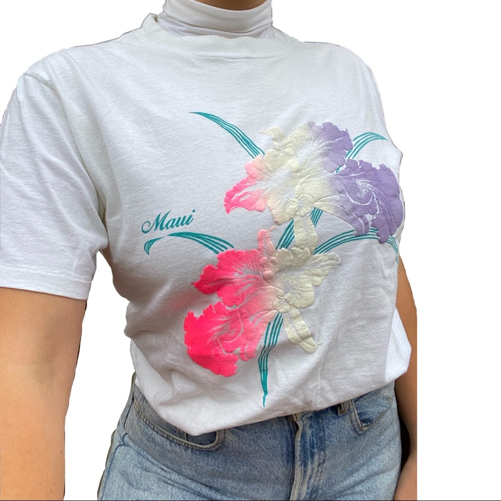 Vintage single stitch Maui Hawaii Size L